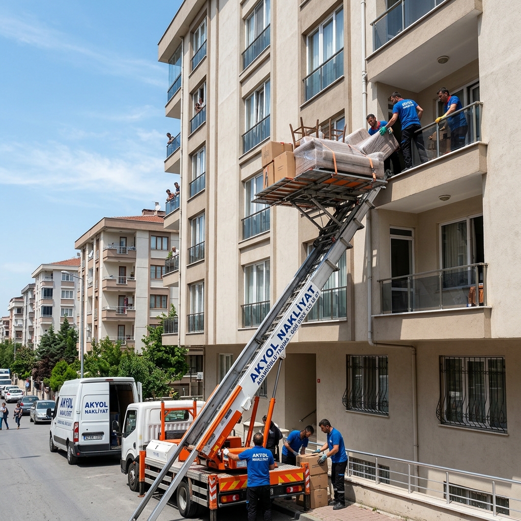 Asansörlü Taşıma Operasyonu